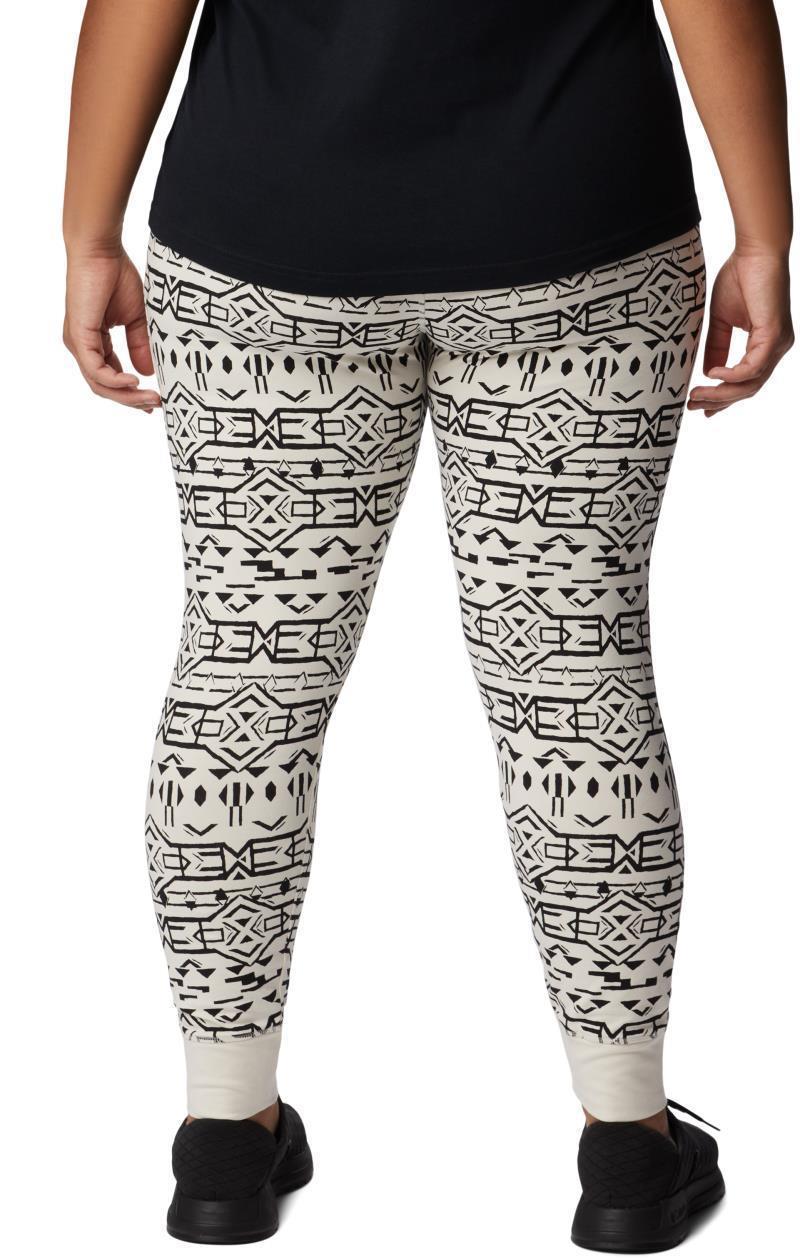 Holly Hideaway Leggings - Plus - Womens - Chalk 80s Stripe 2