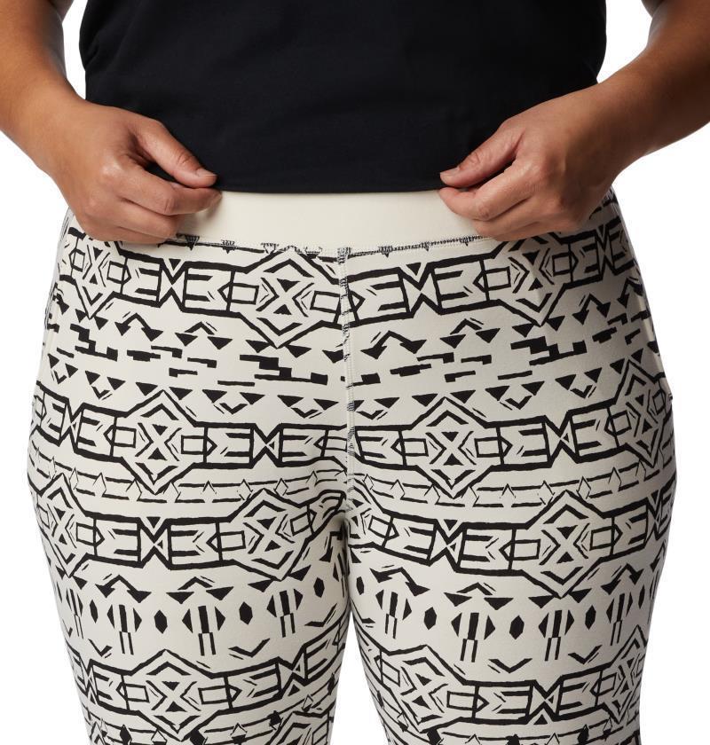 Holly Hideaway Leggings - Plus - Womens - Chalk 80s Stripe 4