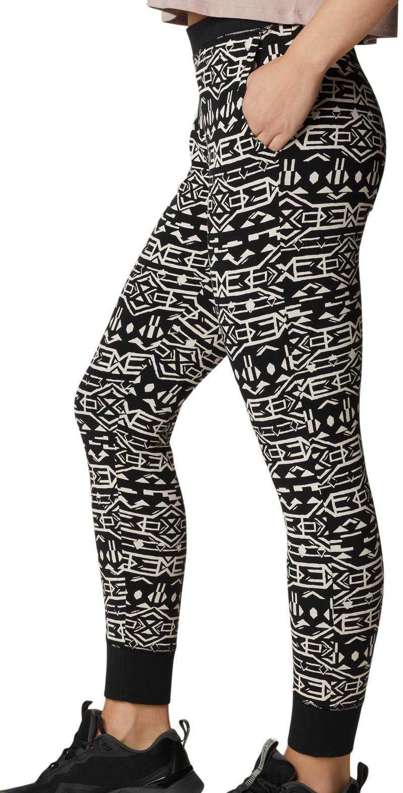 Holly Hideaway Leggings - Womens - Black 80s Stripe 3