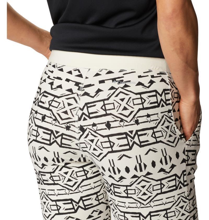 Holly Hideaway Leggings - Womens - Chalk 80s Stripe 5