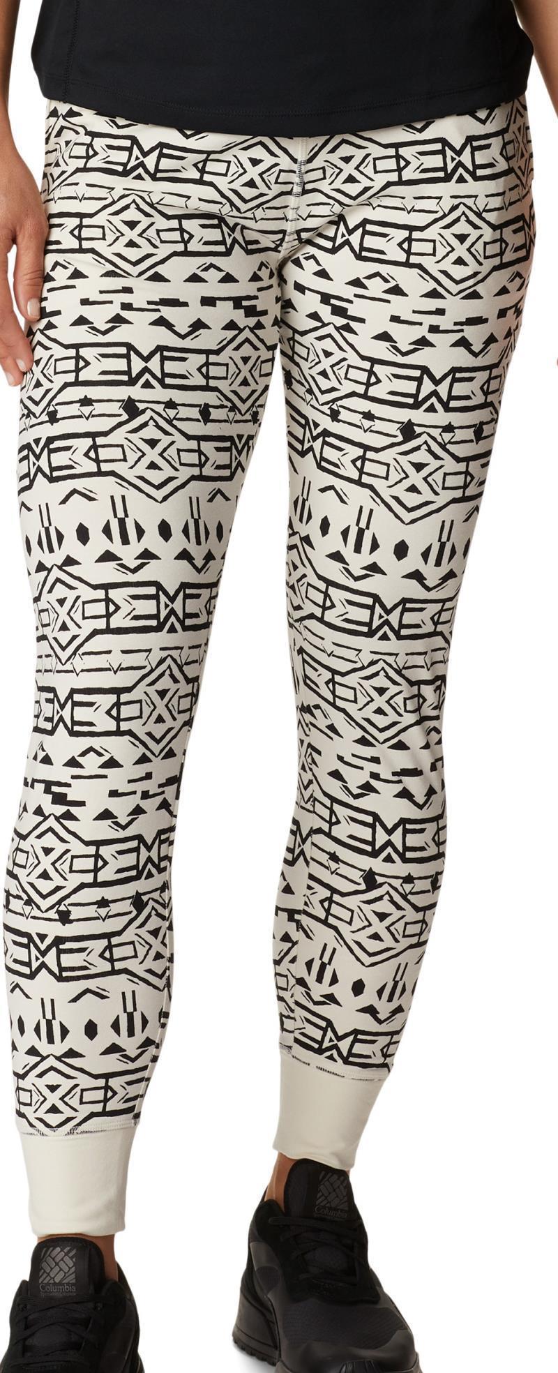 Holly Hideaway Leggings - Womens - Chalk 80s Stripe 1