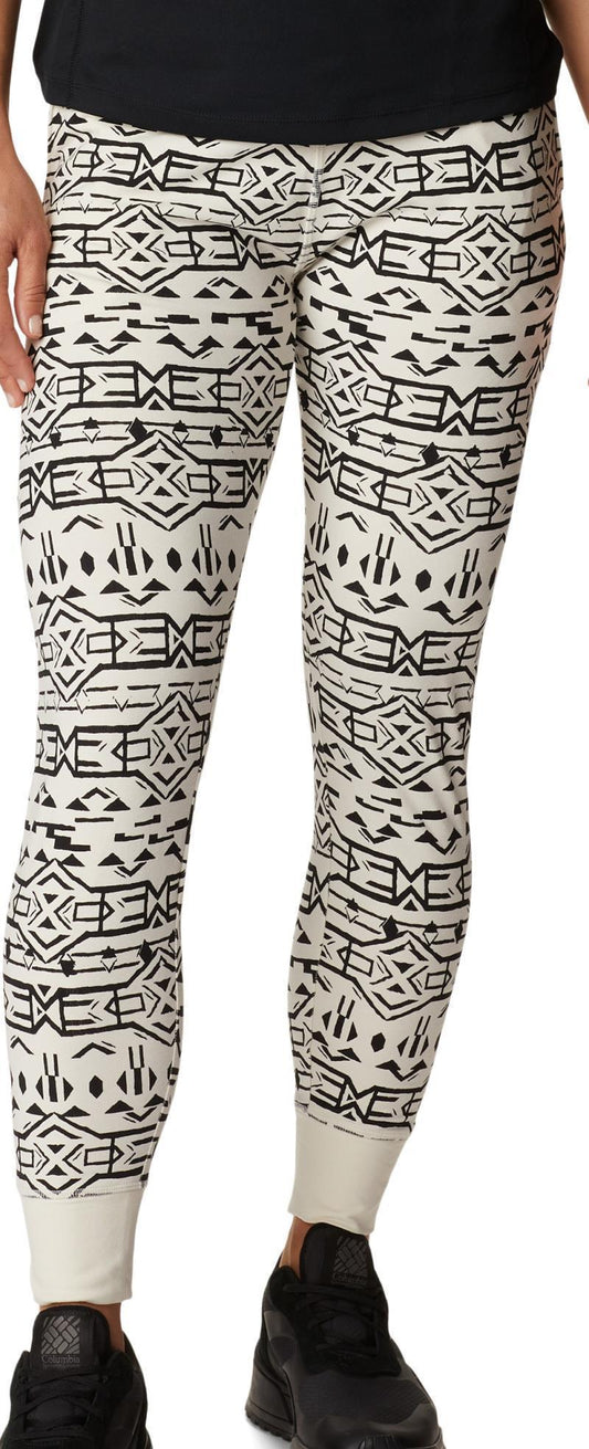 Holly Hideaway Leggings - Womens - Chalk 80s Stripe 1