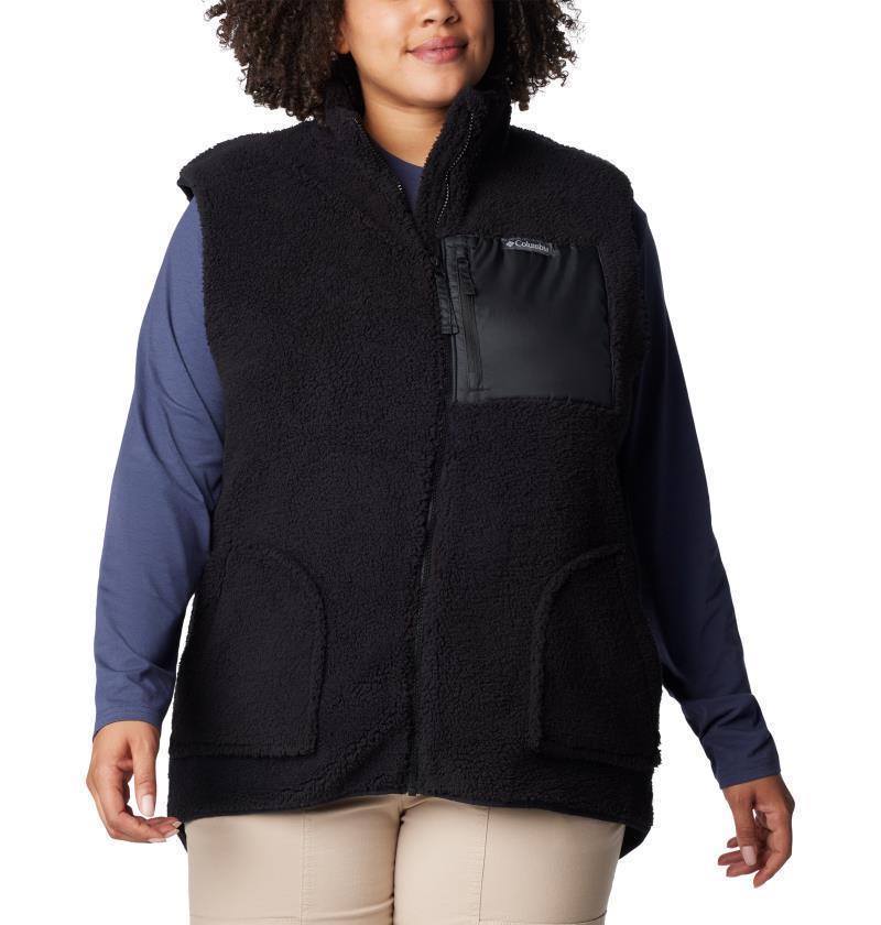 Holly Hideaway Vest - Plus - Womens - Black 1