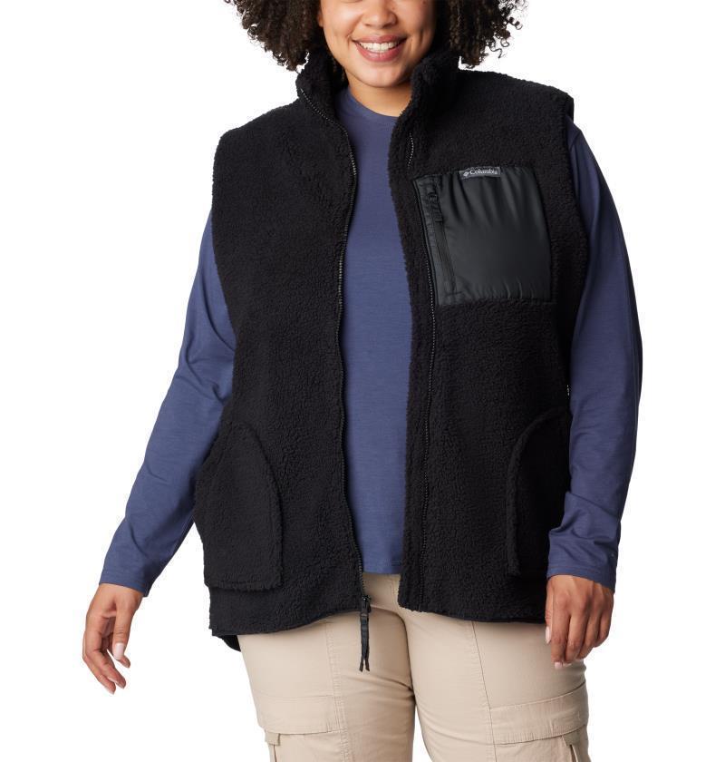 Holly Hideaway Vest - Plus - Womens - Black 4