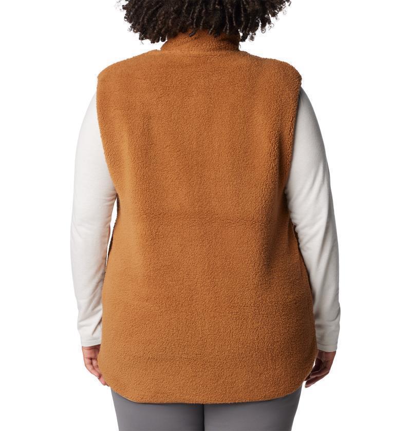 Holly Hideaway Vest - Plus - Womens - Camel Brown 2