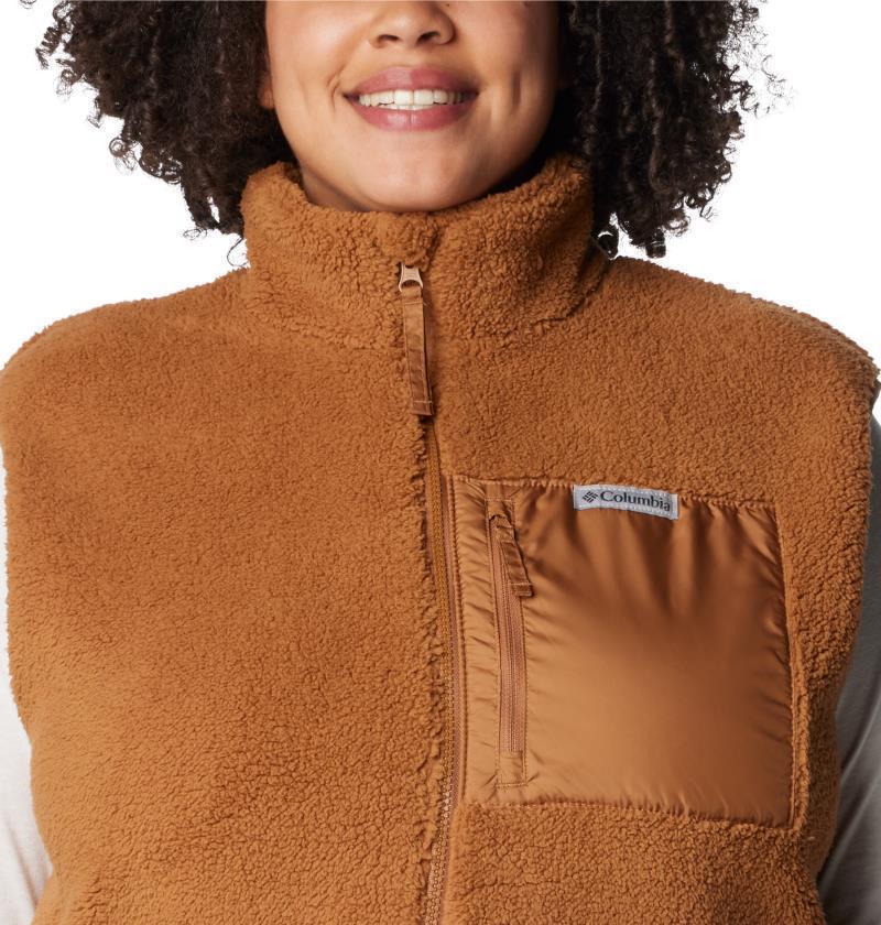 Holly Hideaway Vest - Plus - Womens - Camel Brown 6