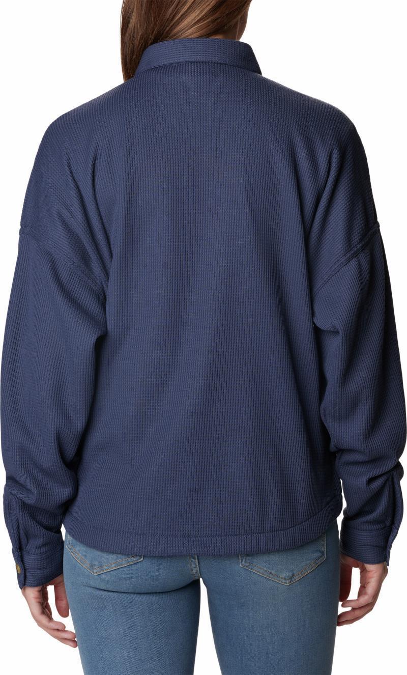 Holly Hideaway Waffle Shirt Jacket - Womens - Nocturnal 2