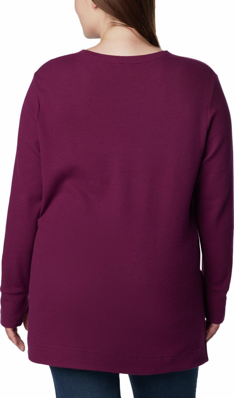 Holly Hideaway Waffle Tunic - Plus - Womens - Marionberry 2