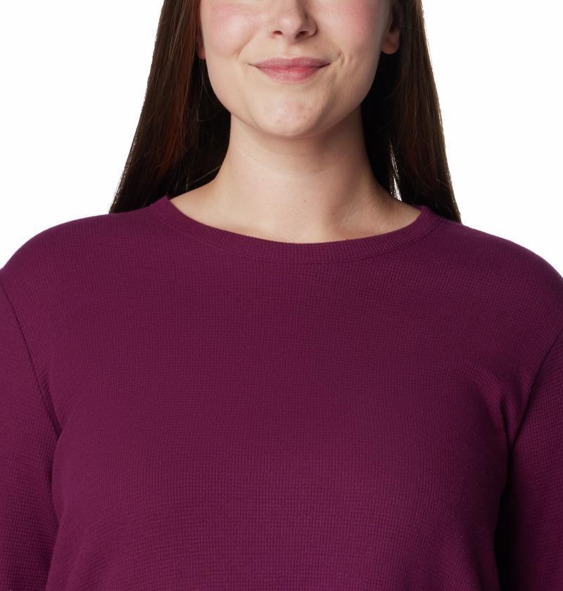 Holly Hideaway Waffle Tunic - Plus - Womens - Marionberry 4