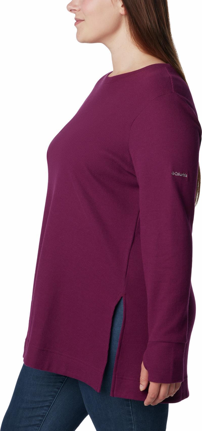Holly Hideaway Waffle Tunic - Plus - Womens - Marionberry 5