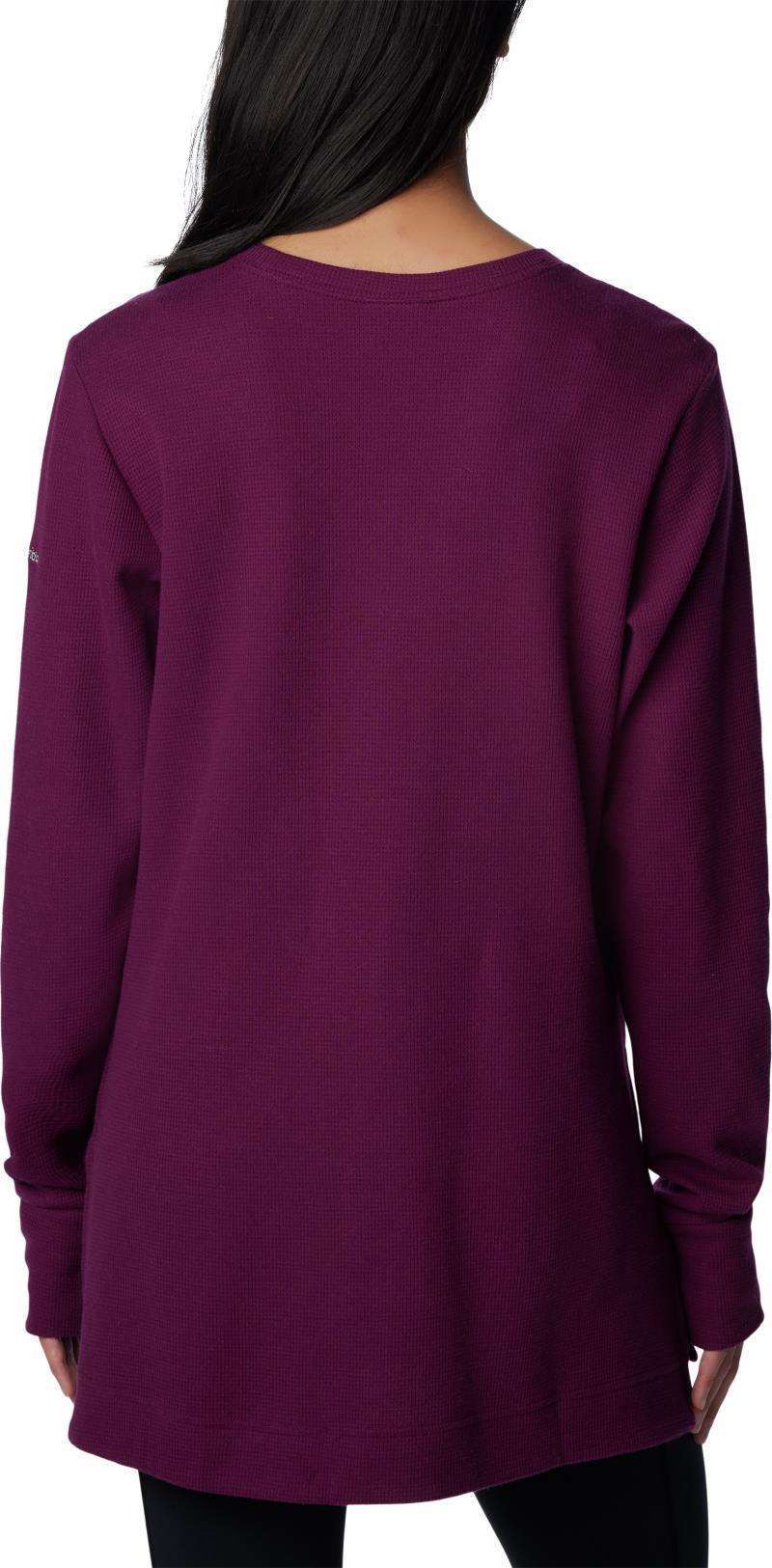 Holly Hideaway Waffle Tunic - Womens - Marionberry 2