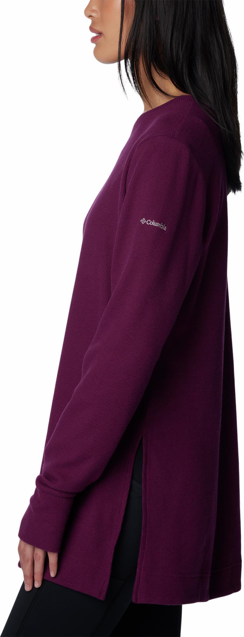 Holly Hideaway Waffle Tunic - Womens - Marionberry 5