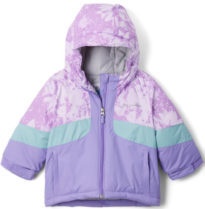 Horizon Ride II Jacket - Toddler Girls - Paisley Purple / Gumdrop Whimsy / Aqua Haze 1