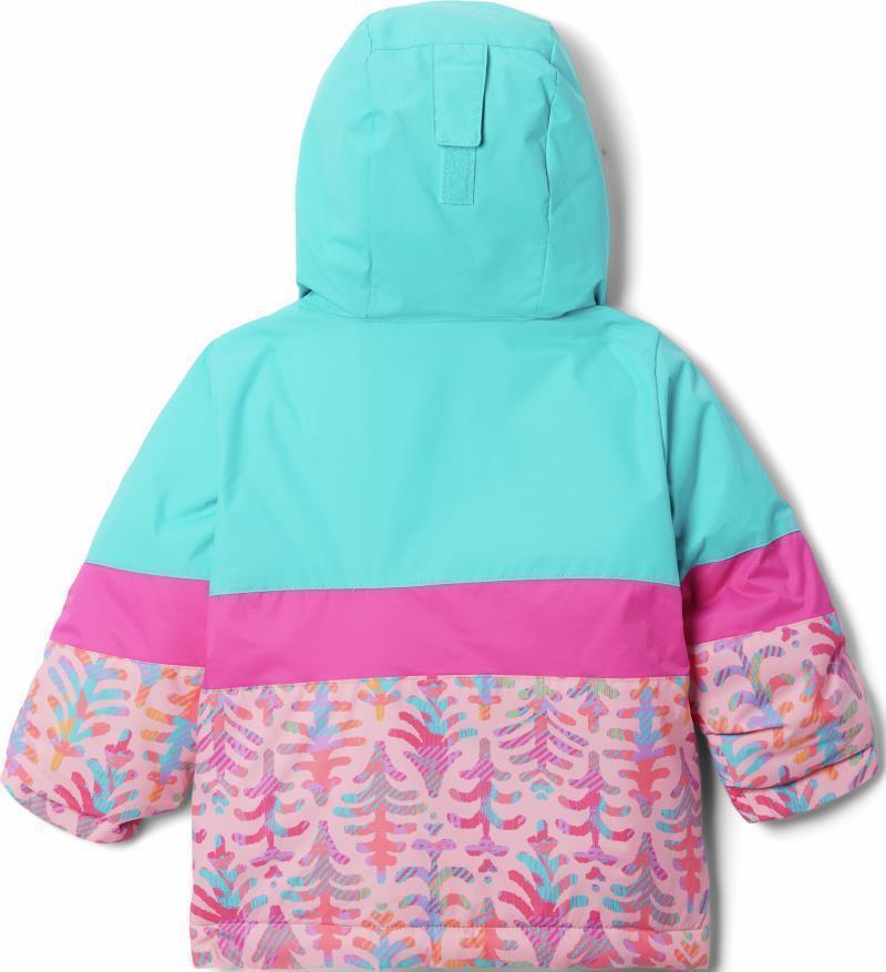 Horizon Ride II Jacket - Toddler Girls - Pink Orchid Posies / Pink Orchid / Pink Ice 3