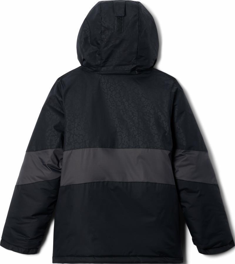 Horizon Ride II Jacket - Youth Girls - Black / Black Posies Embossed / Shark 2