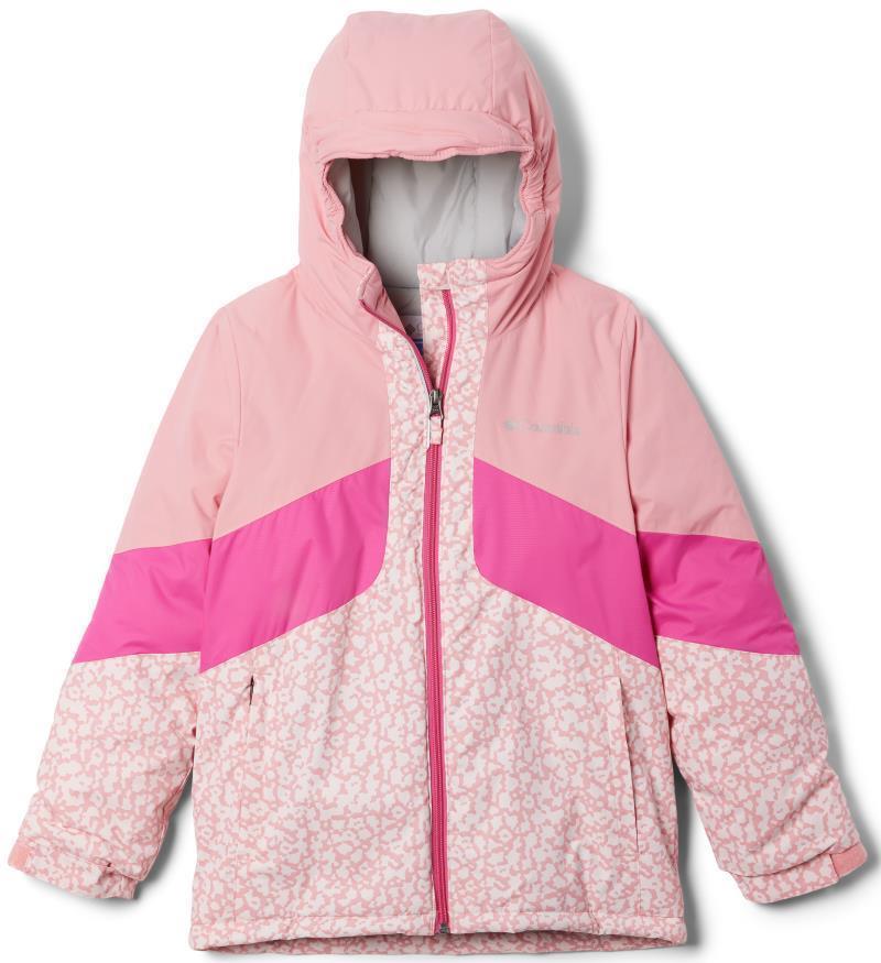 Horizon Ride II Jacket - Youth Girls - Pink Orchid Posies / Pink Orchid / Pink Ice 1