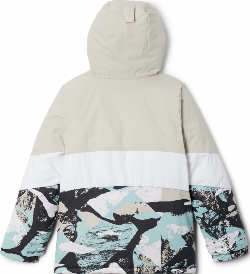 Horizon Ride II Jacket - Youth Girls - Shark Geoglacial / Dark Stone / White 2