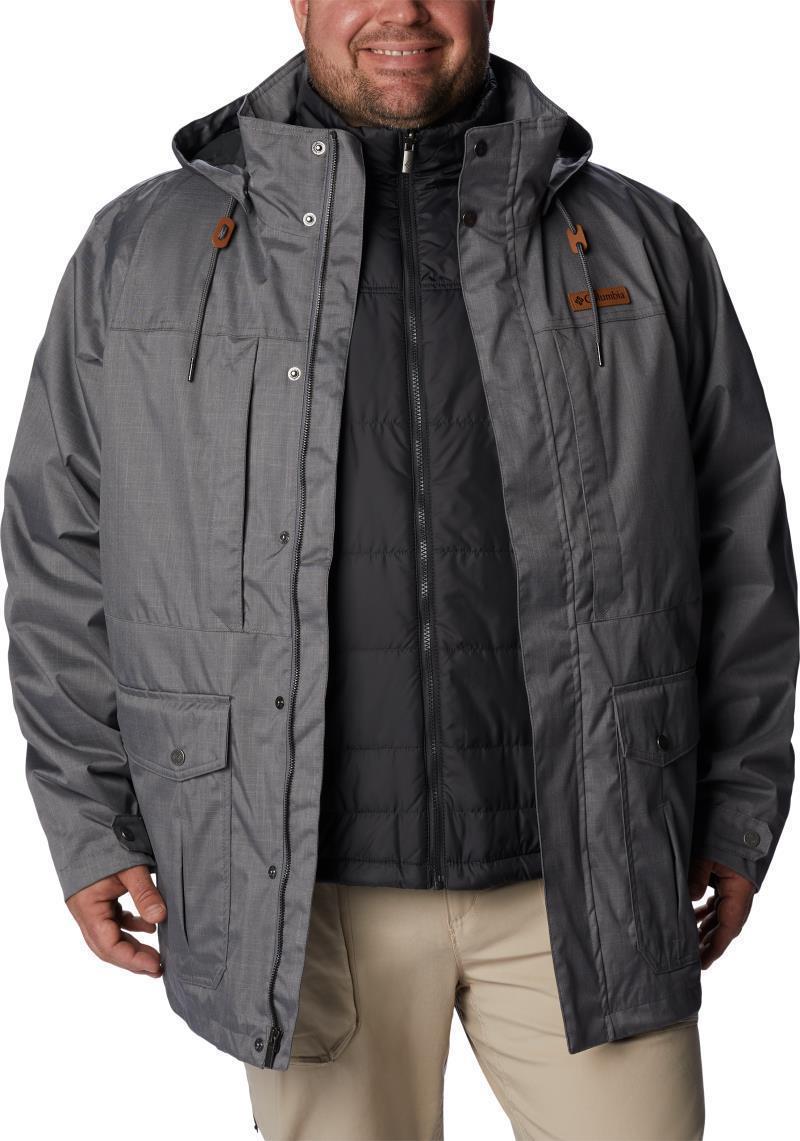 Horizons Pine Interchange Jacket - Big - Mens - City Grey 3