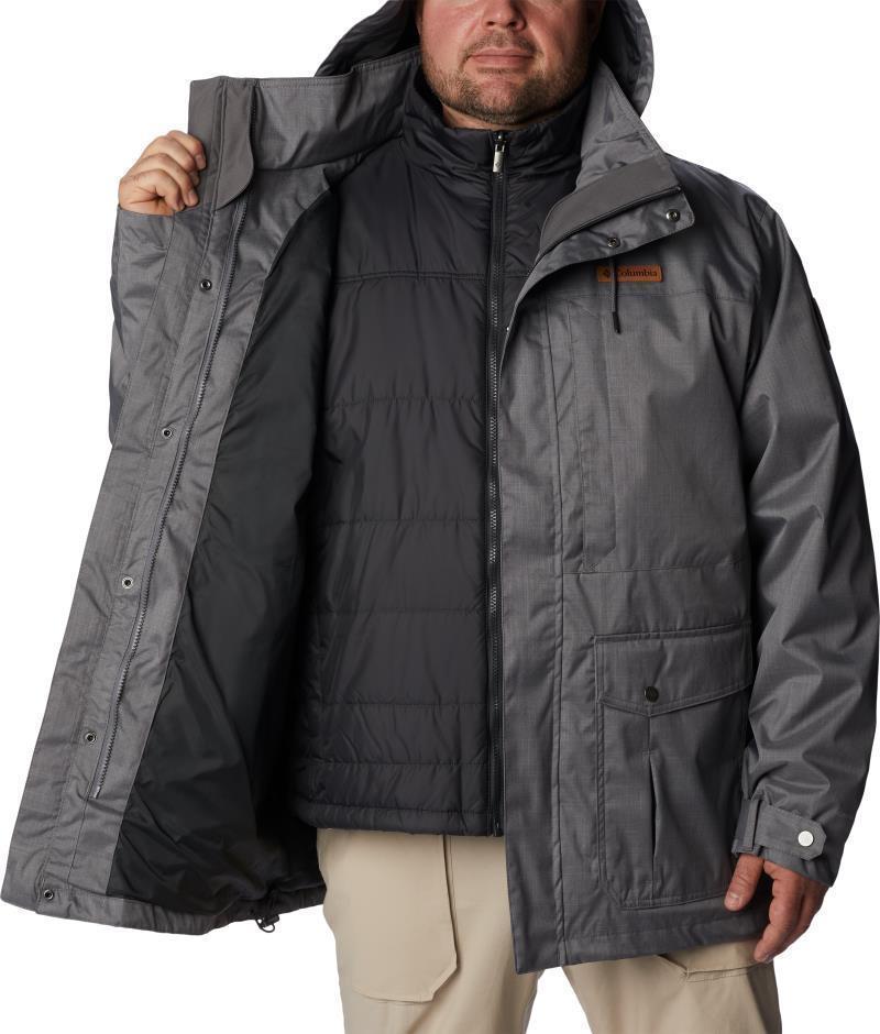 Horizons Pine Interchange Jacket - Big - Mens - City Grey 5