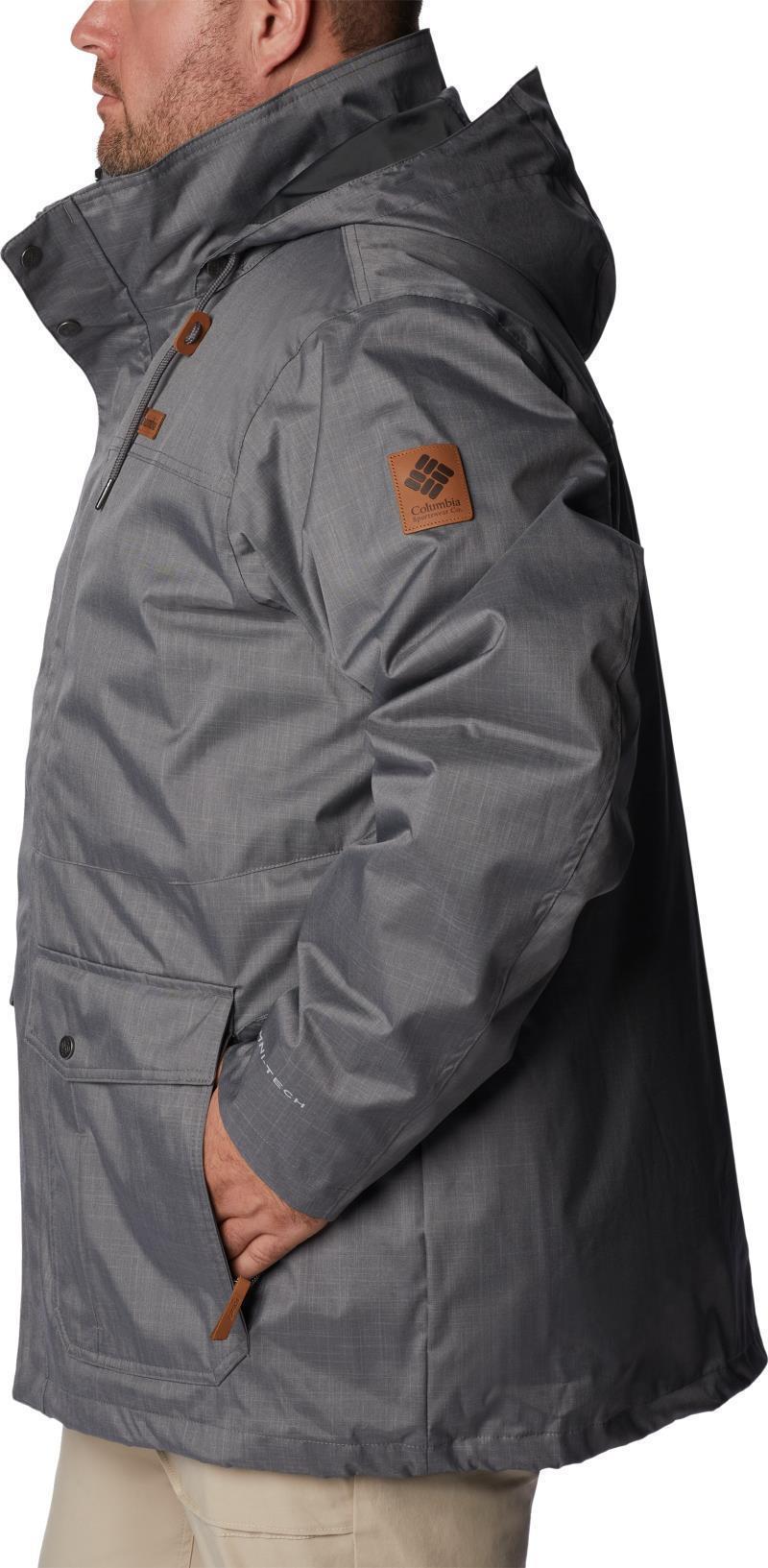 Horizons Pine Interchange Jacket - Big - Mens - City Grey 6