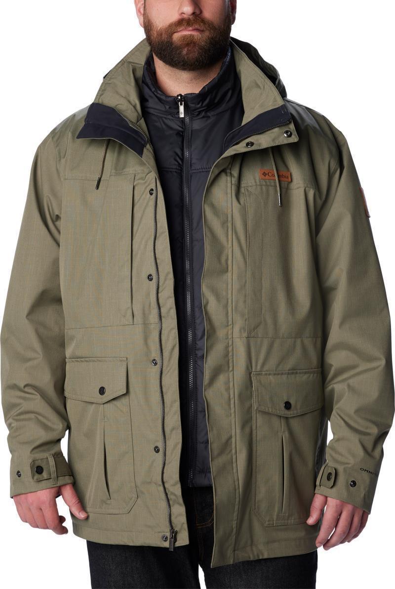 Horizons Pine Interchange Jacket - Big - Mens - Stone Green 3