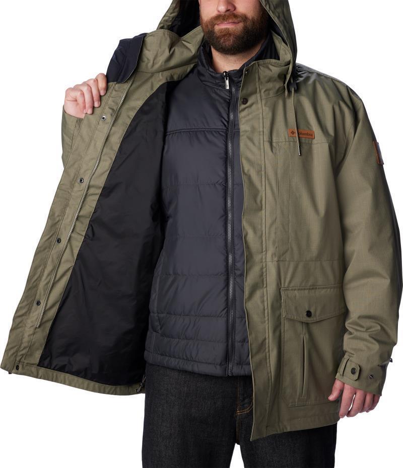 Horizons Pine Interchange Jacket - Big - Mens - Stone Green 4