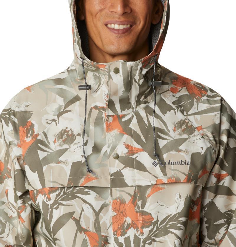 Ibex II Shell - Mens - Ancient Fossil Floriculture Print 6