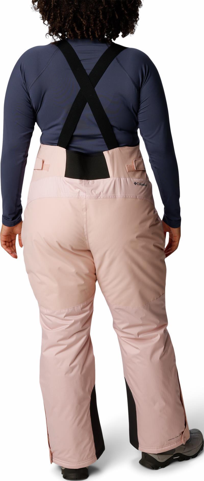 Iceventure Bibs, Long - Plus - Womens - Dusty Pink 2