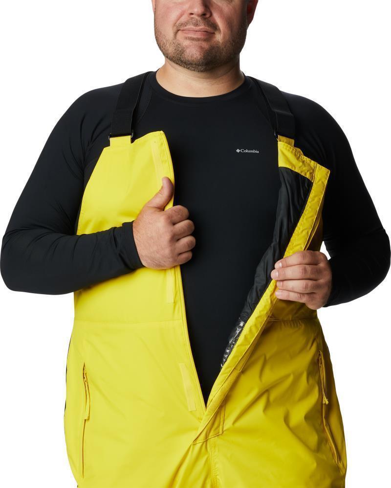 Iceventure Bibs, Reg - Big - Mens - Laser Lemon / Black 4