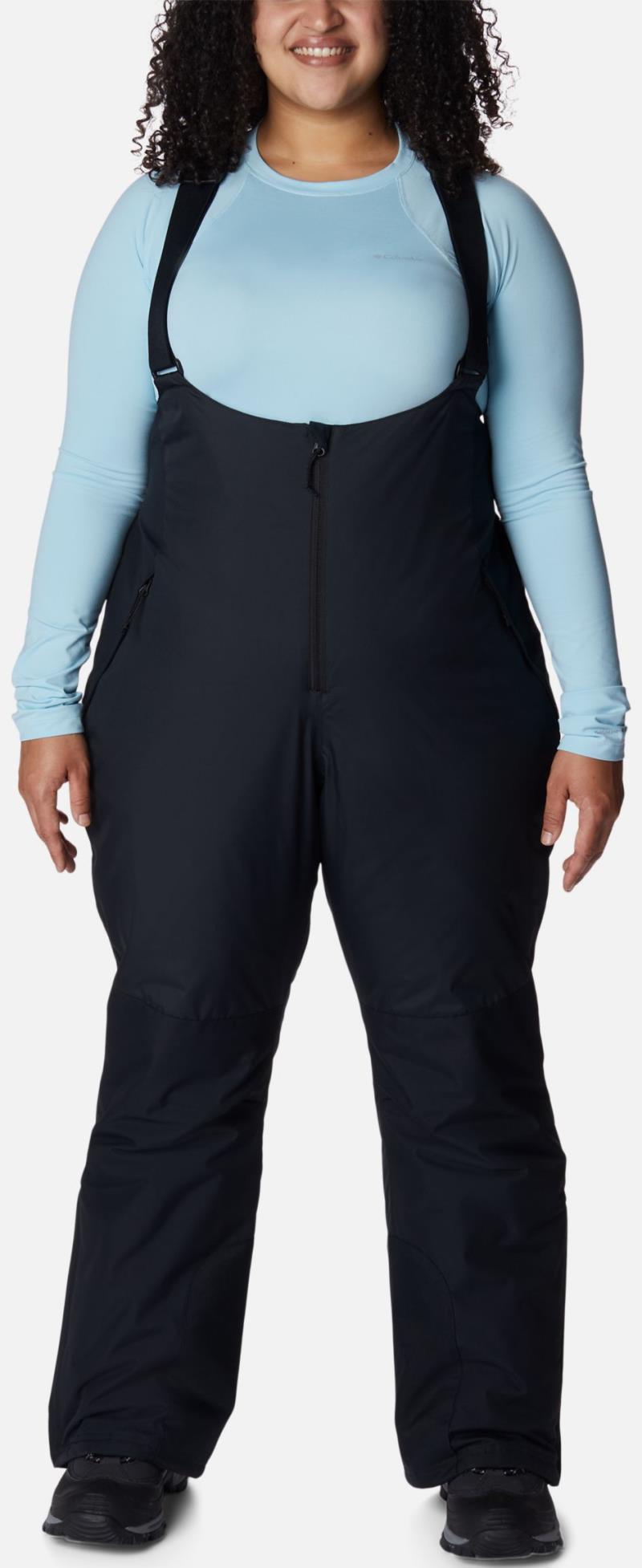 Iceventure Bibs, Reg - Plus - Womens - Black 1