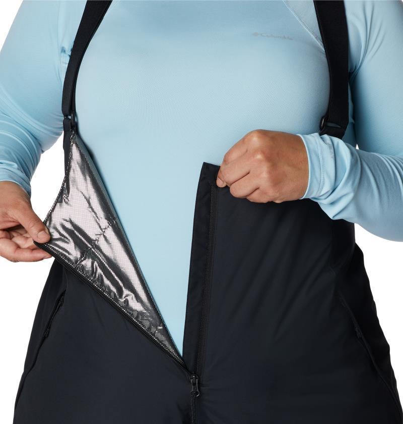 Iceventure Bibs, Reg - Plus - Womens - Black 6