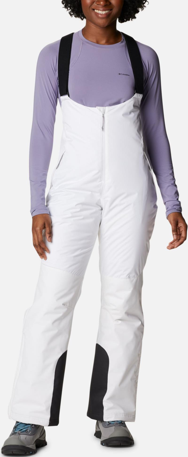 Iceventure Bibs, Reg - Womens - White 1