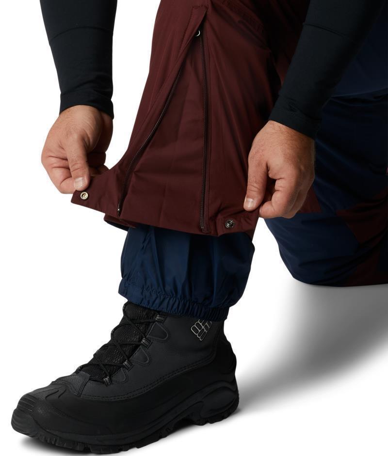 Iceventure Bibs, Short - Big - Mens - Elderberry / Collegiate Navy 5