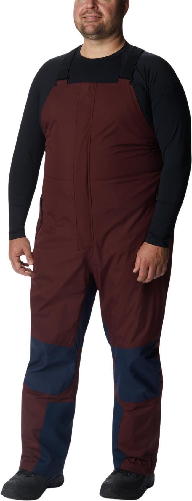 Iceventure Bibs, Short - Big - Mens - Elderberry / Collegiate Navy 1