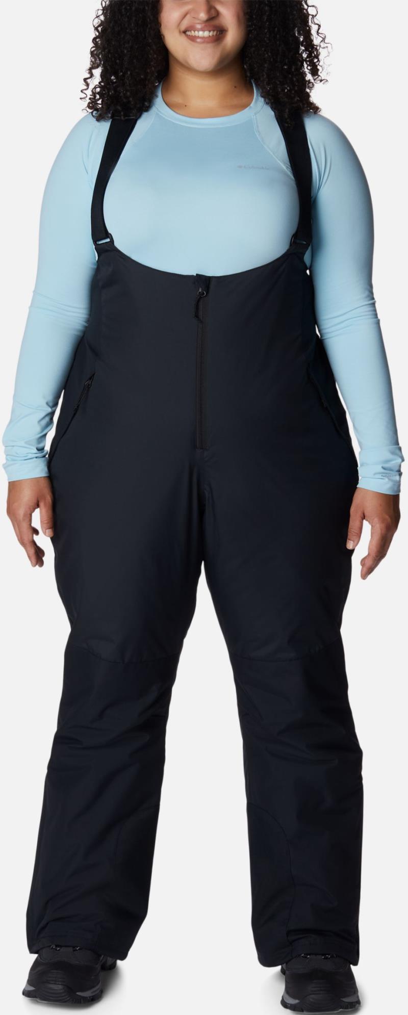 Iceventure Bibs, Short - Plus - Womens - Black 1