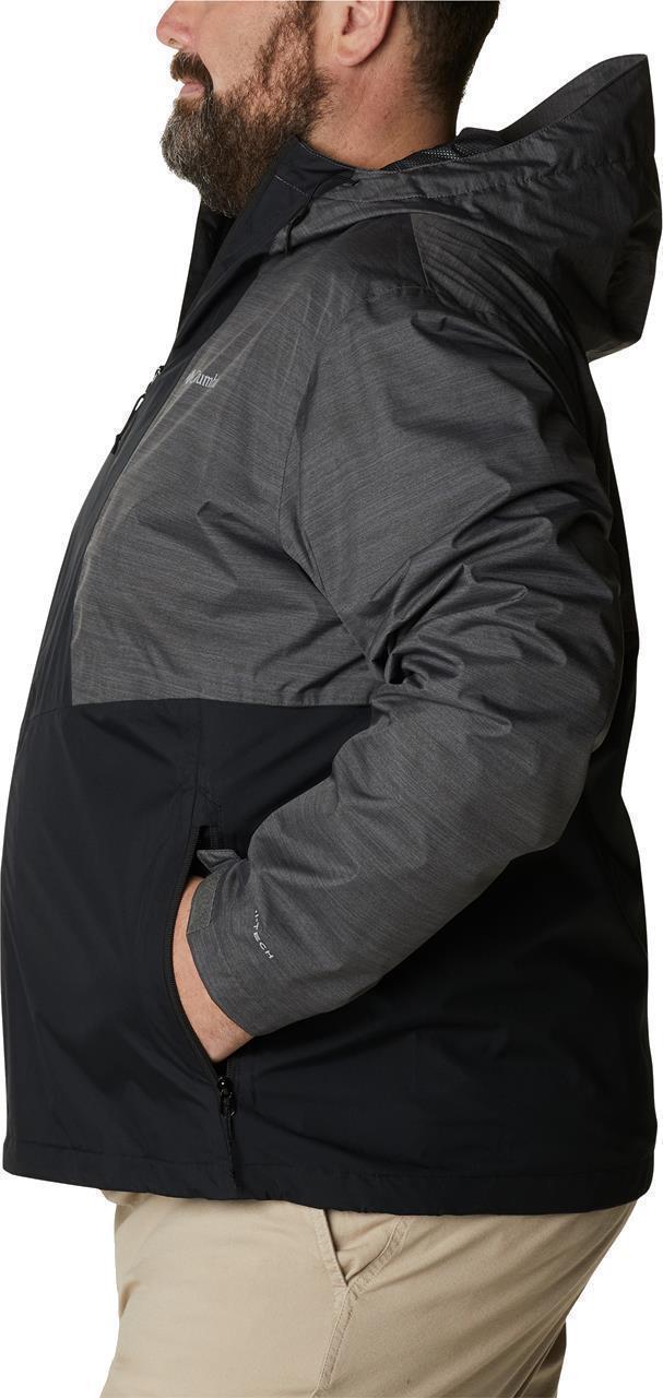 Inner Limits II Jacket - Big - Mens - Black / Black Mod Camo Print 3