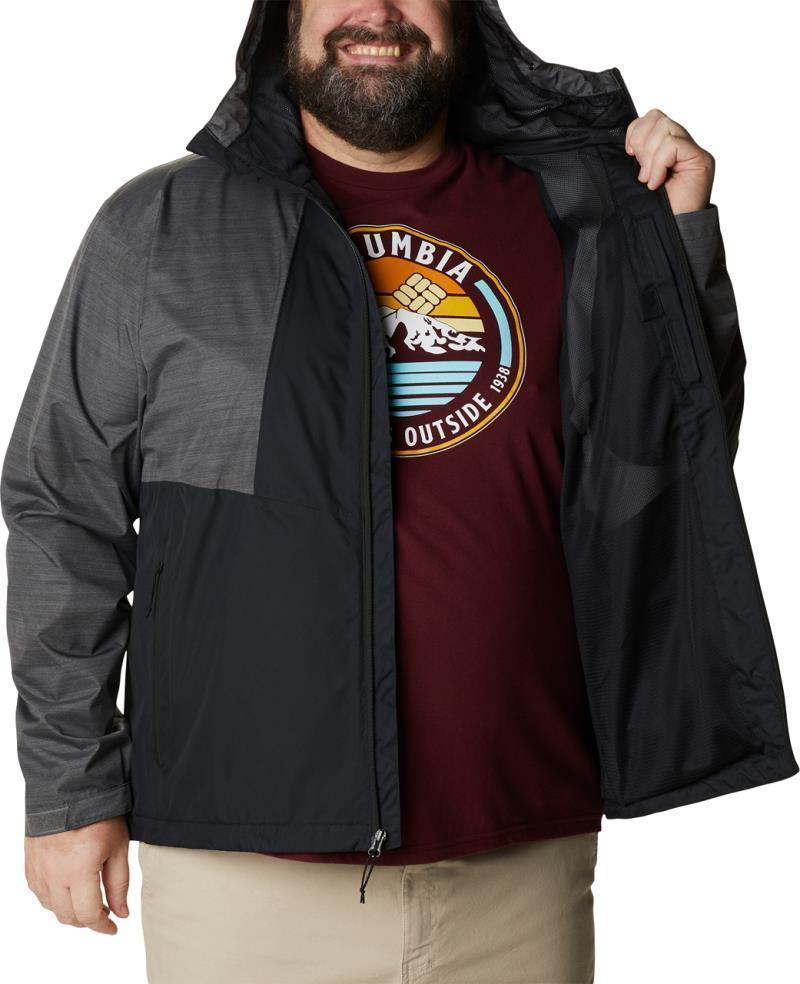 Inner Limits II Jacket - Big - Mens - Black / Black Mod Camo Print 5