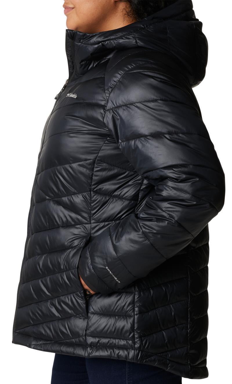 Joy Peak Hooded Jacket - Plus - Womens - Black 3