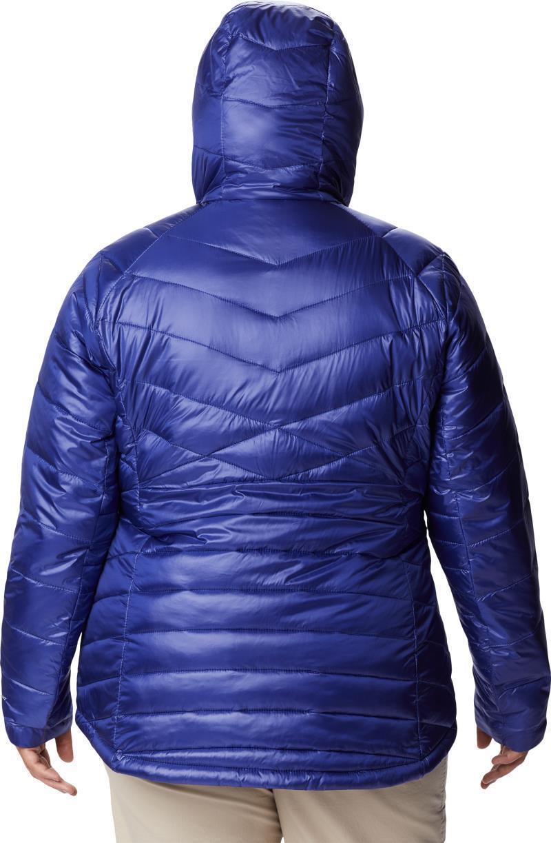 Joy Peak Hooded Jacket - Plus - Womens - Dark Sapphire 2