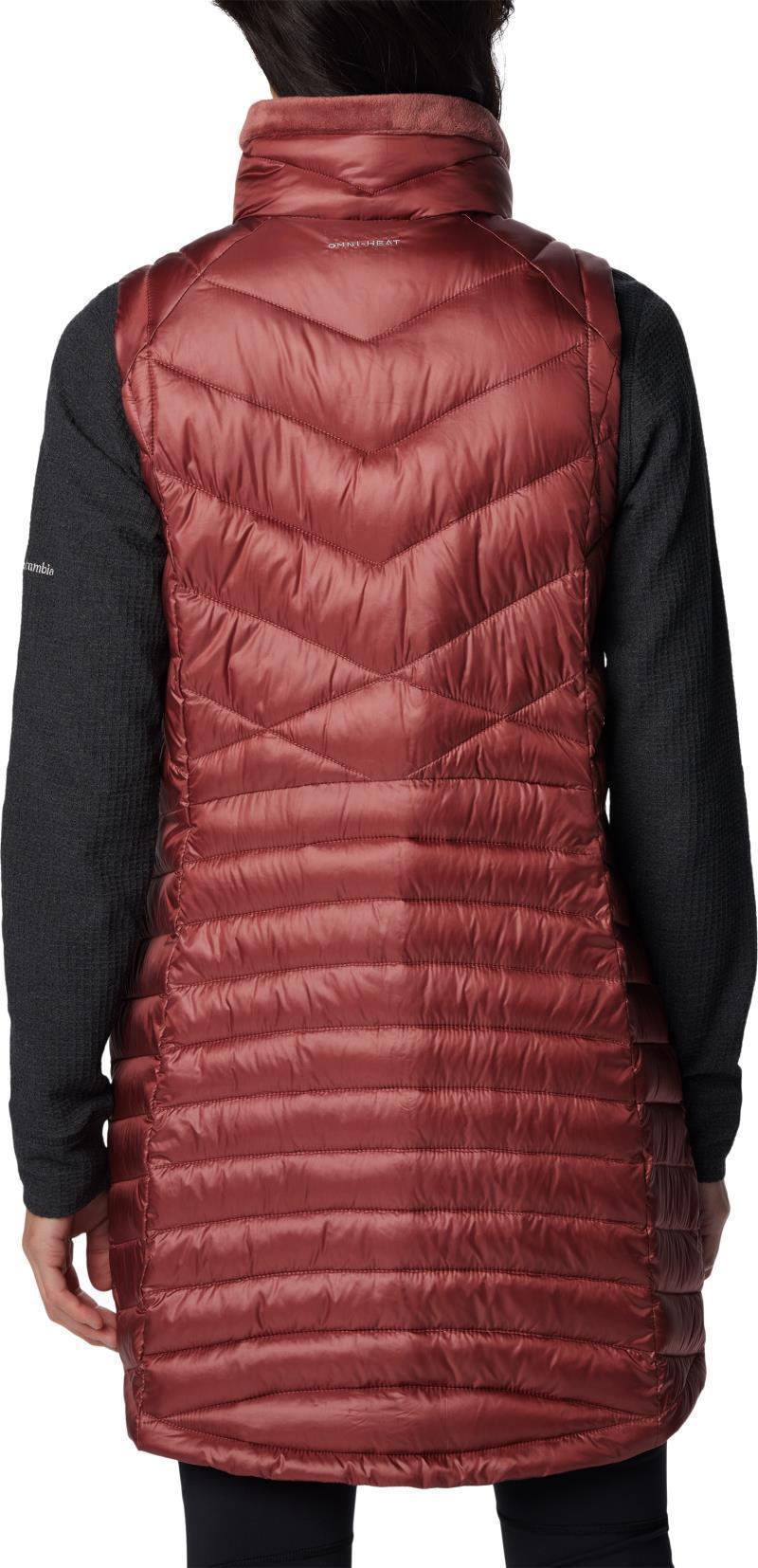 Joy Peak Long Vest - Womens - Beetroot 2