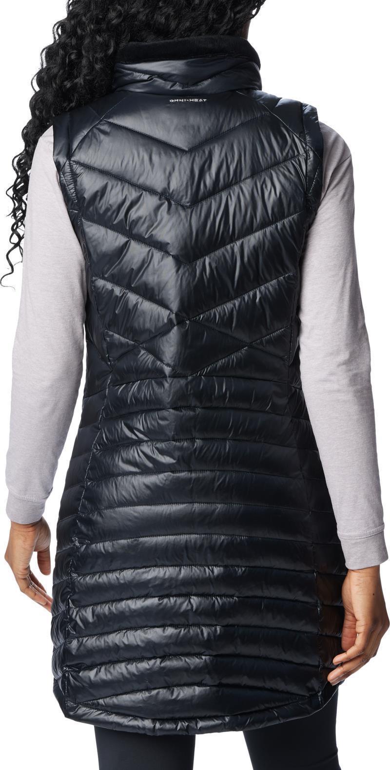 Joy Peak Long Vest - Womens - Black 2