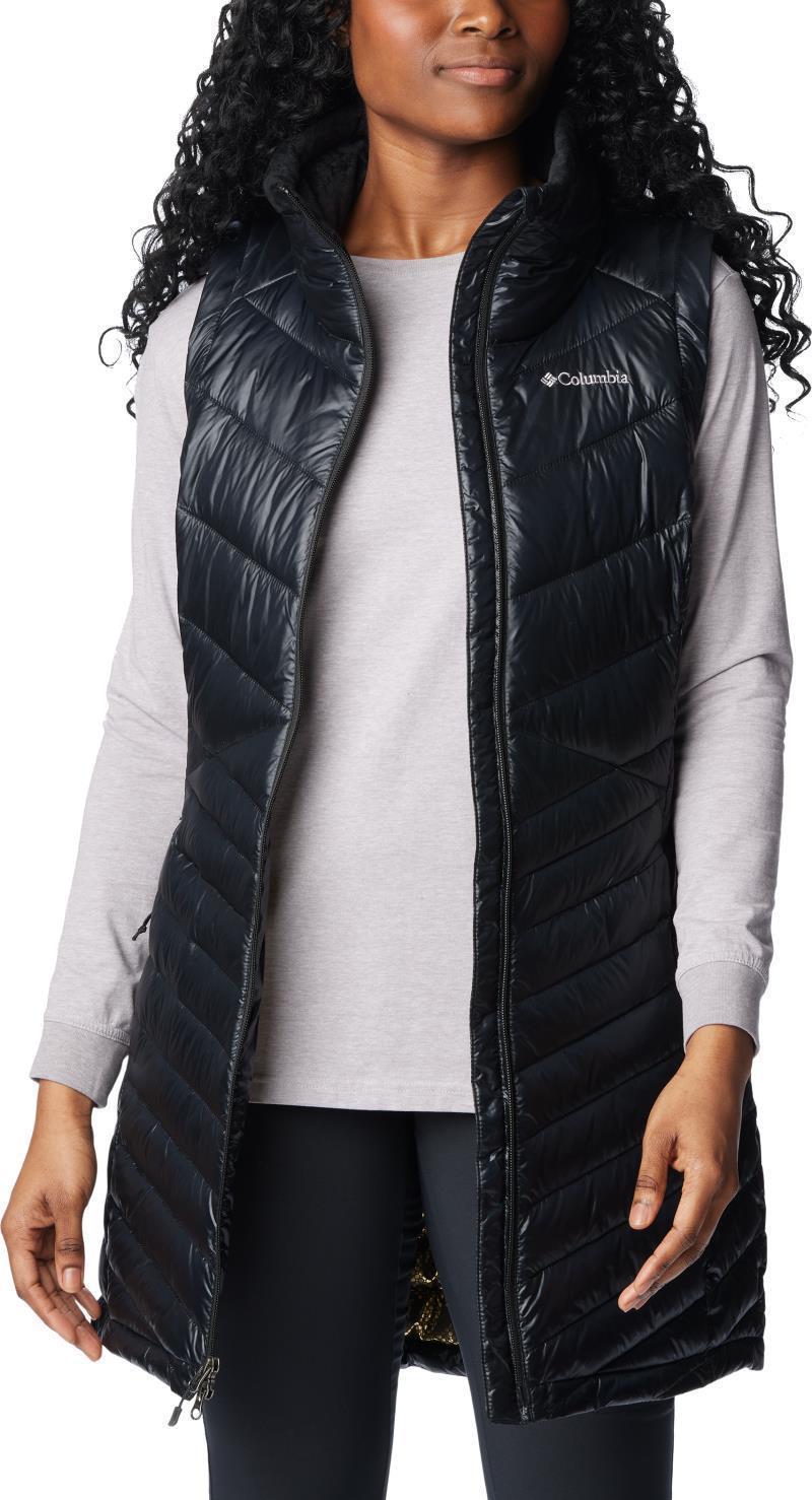 Joy Peak Long Vest - Womens - Black 3