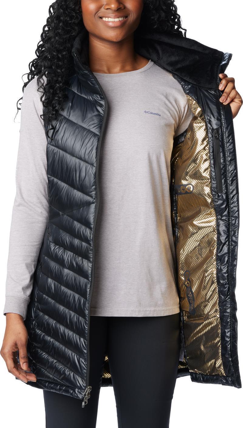 Joy Peak Long Vest - Womens - Black 4