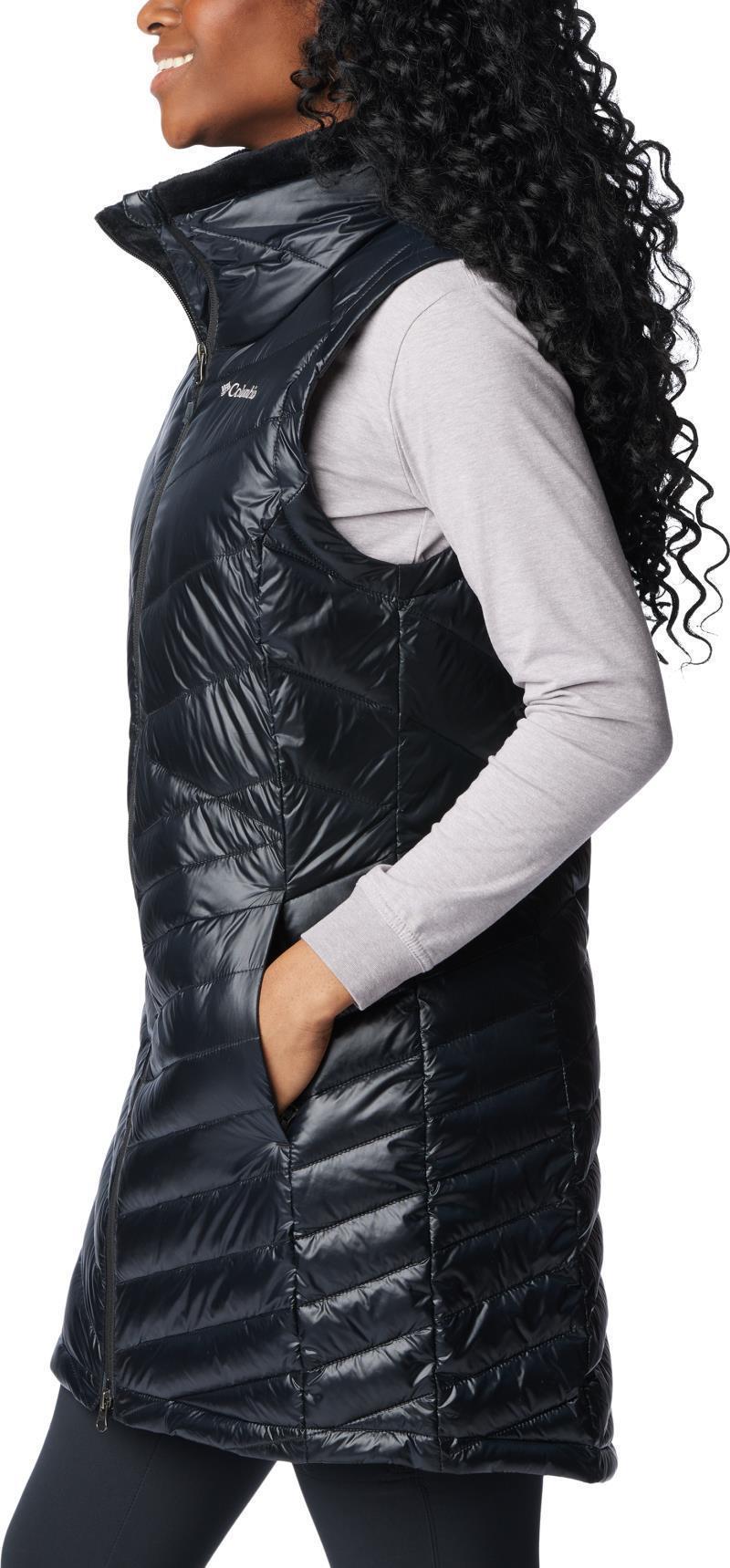 Joy Peak Long Vest - Womens - Black 5