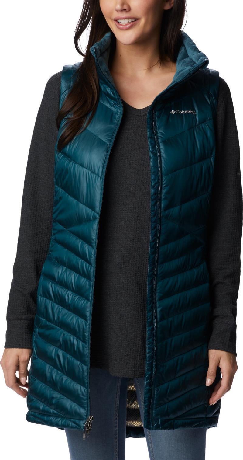 Joy Peak Long Vest - Womens - Night Wave 3