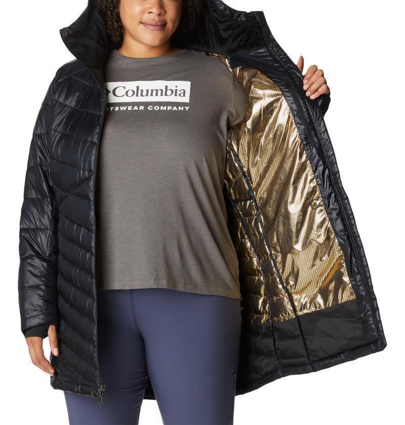 Joy Peak Mid Jacket - Plus - Womens - Black 3