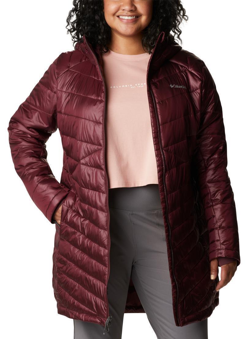Joy Peak Mid Jacket - Plus - Womens - Malbec 4