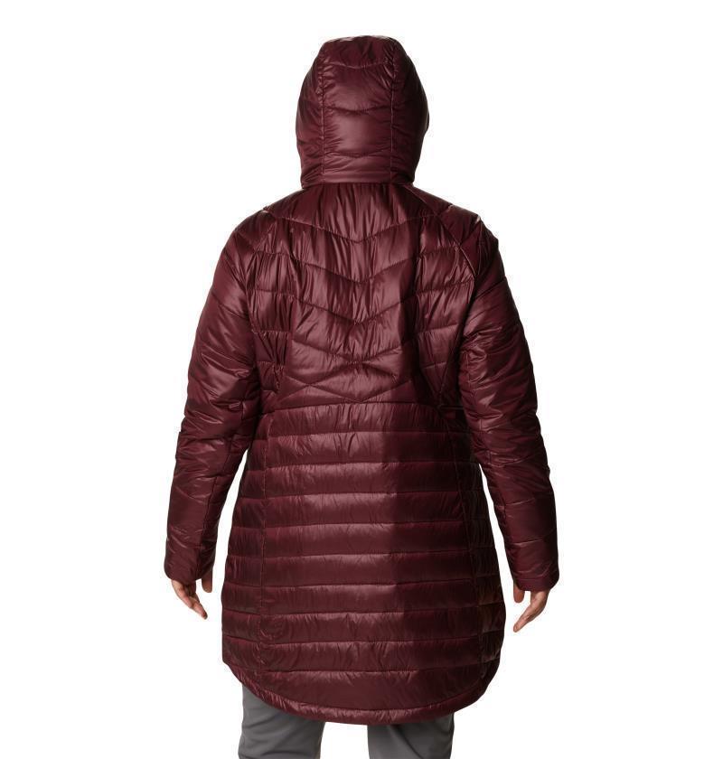 Joy Peak Mid Jacket - Plus - Womens - Malbec 5
