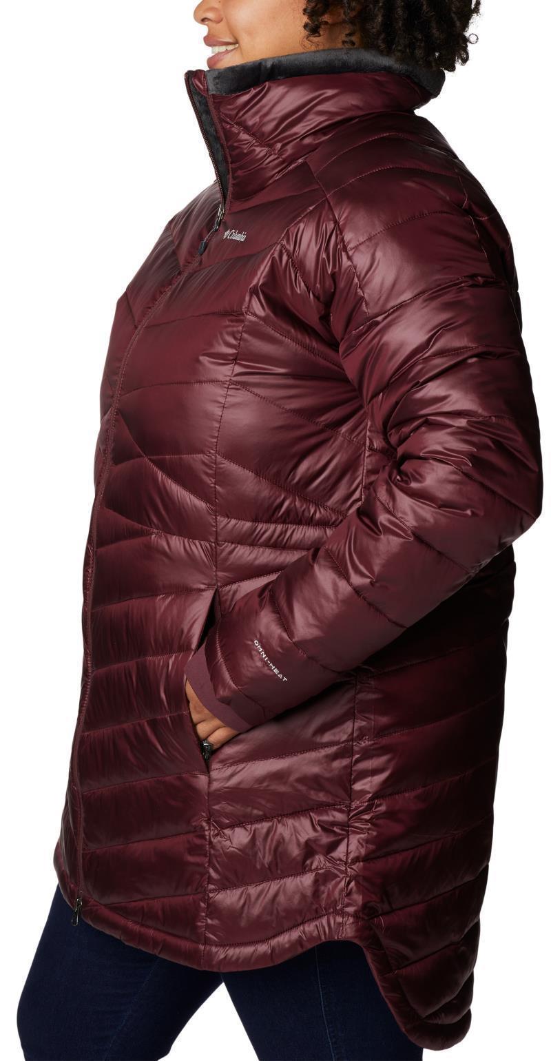 Joy Peak Novelty Jacket - Plus - Womens - Malbec 2