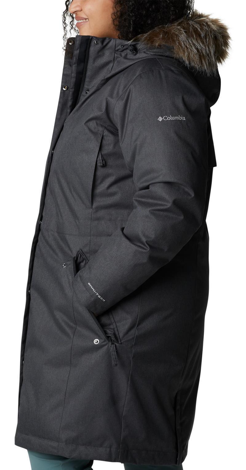 Juniper Ridge Down Parka - Plus - Womens - black 1
